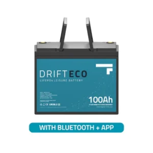 Drift ECO 12V 100Ah Lithium Leisure Battery + Bluetooth