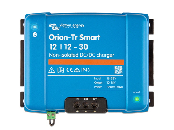 Orion-Tr Smart 12/12V-30A Non-Isolated DC-DC Charger