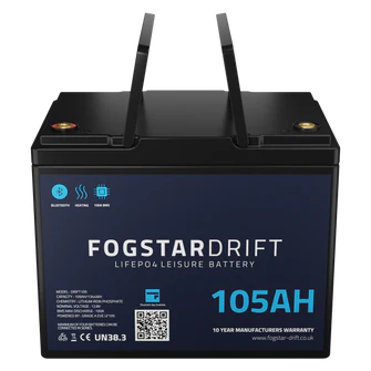 Fogstar Drift 12V 105Ah Lithium Leisure Battery